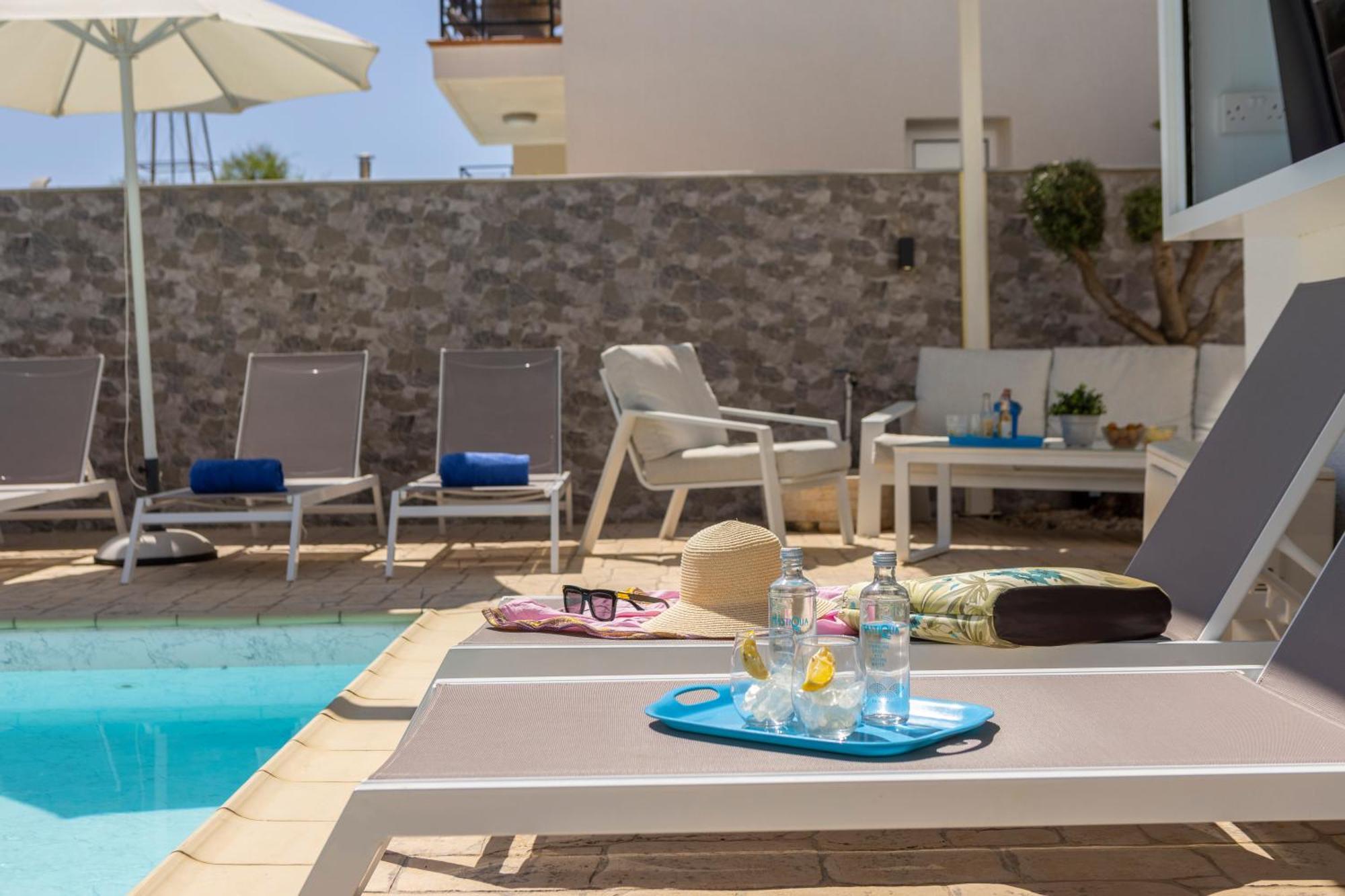 Accomoteleia Crystal Lagoon Villa Protaras Eksteriør billede